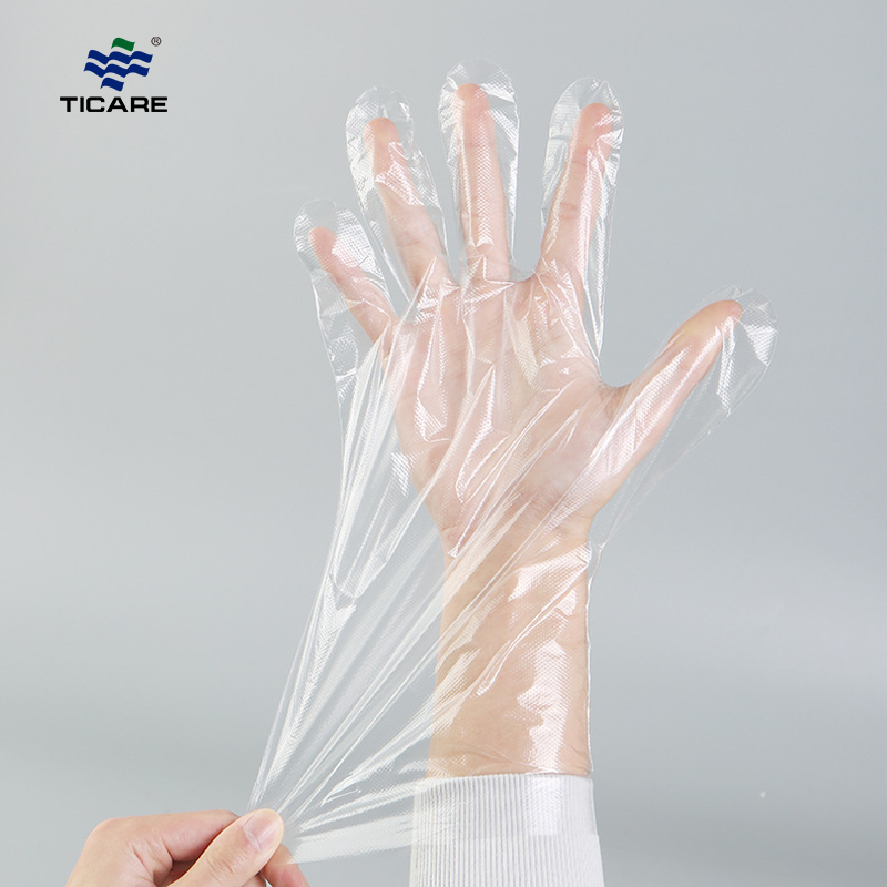 Einweg-Plastikhandschuhe, Polyethylen, 100 ST
