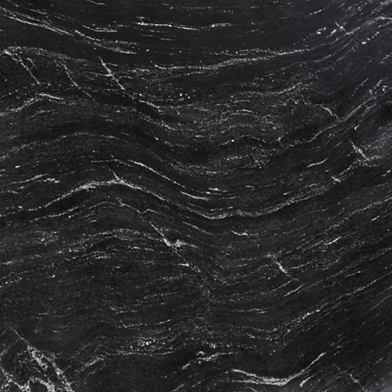 China Black Snowflake Granit polierte Platten
