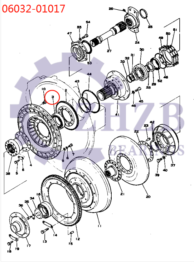 Komatsu-ERSATZTEILE