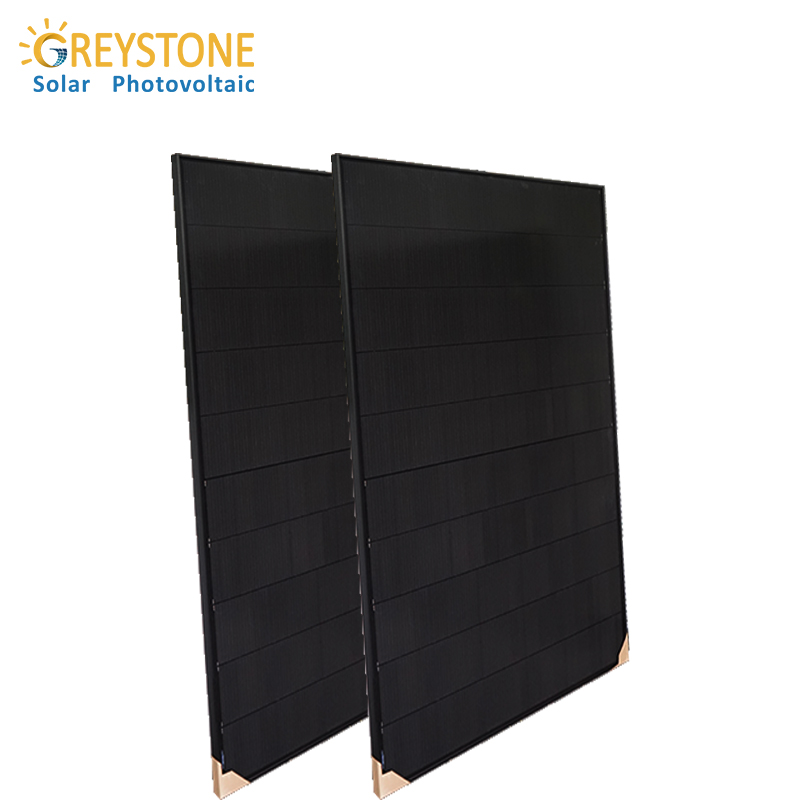 China Factory Supply Full Black 405W geschindelte PV-Module
