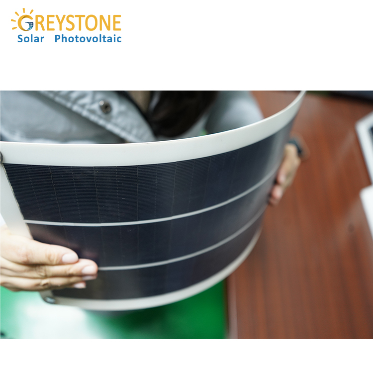Greystone 10W geschindeltes überlappendes Solarmodul Flexibles Solarmodul mit USB-Anschluss
