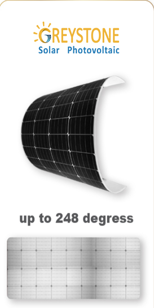 300 Watt flexibles Solarpanel