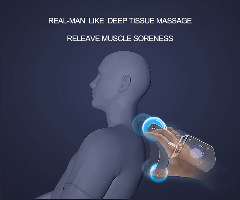 Massagesessel zur Linderung von Muskelkater