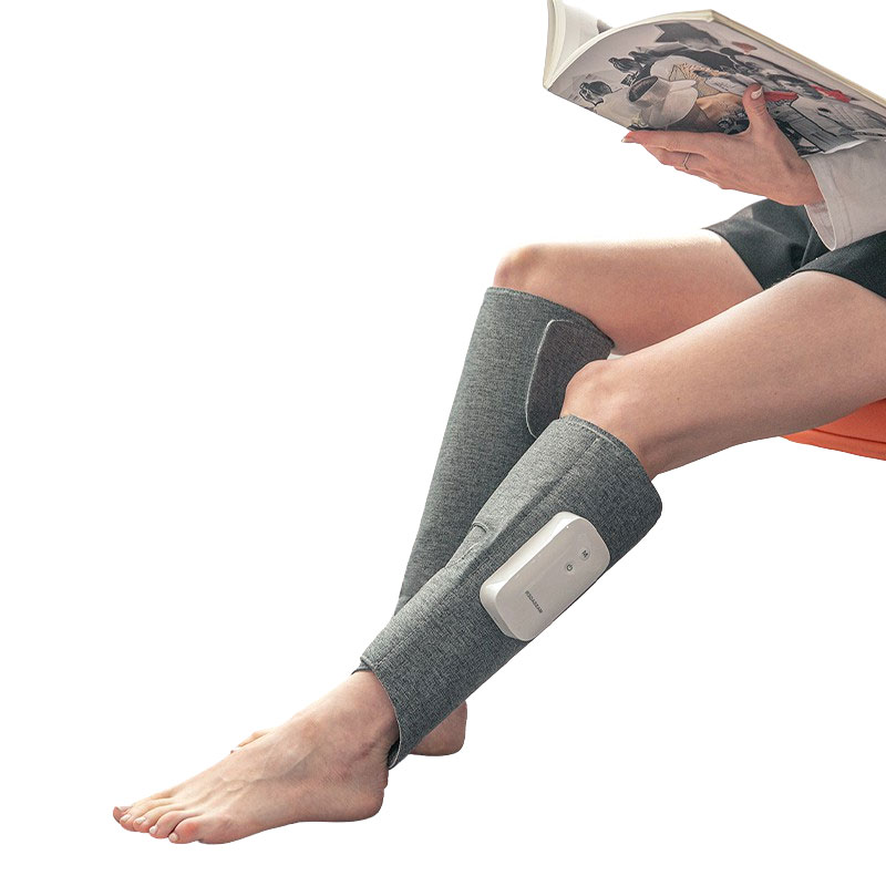Elektrisches Beinwärmer-Massagegerät Beheiztes drahtloses tragbares Luftkompressions-Beinmassagegerät
