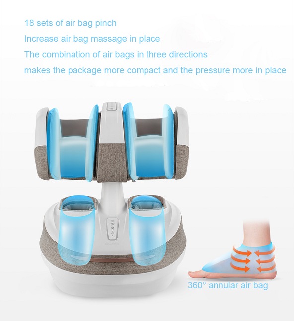 Luftkompressions-Bein-Fuß-Massagegerät