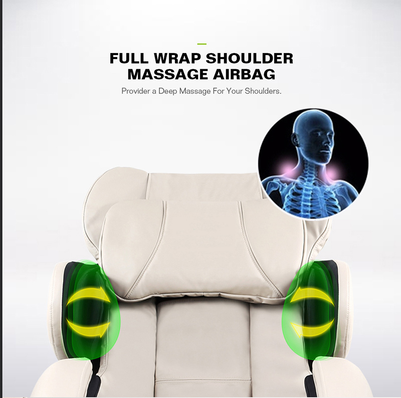 Schulterairbags Druckberuhigender Massagesessel