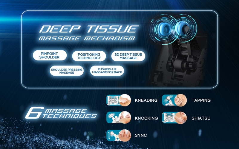 Welike Deep Tissue Massagestuhl