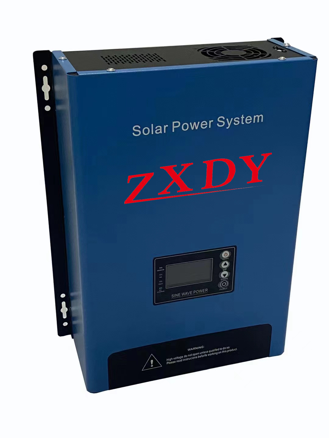 Solar System Home Power Ground Mount Solar 5kw Wechselrichter 5kwh mit Lifepo4 Batterie All-in-One Komplettset
